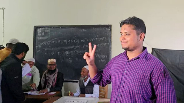হাসনাত আব্দুল্লাহ-র হাত ধরে এনসিপির প্রথম জয়