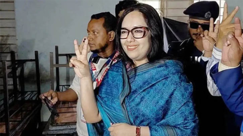 ব্রাহ্মনবাড়িয়া-২ আসনে ৩৩ কেন্দ্রে রুমিন ফারহানা এগিয়ে