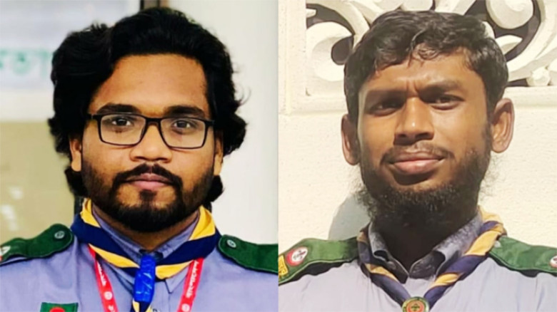 ইবি রোভার স্কাউটের নেতৃত্বে সাঈম-সাজ্জাদ