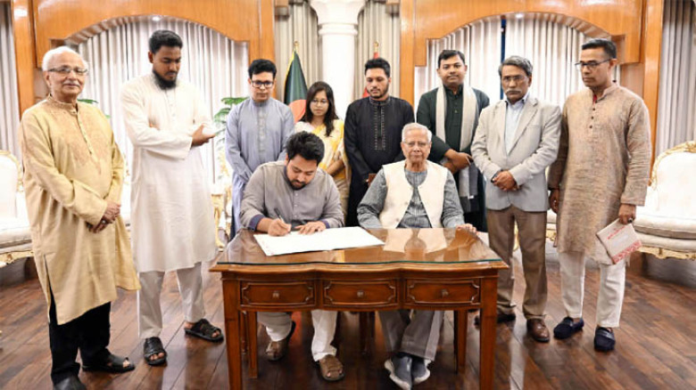 চার মাস পর যে শর্তসাপেক্ষে জুলাই সনদে এনসিপির সই