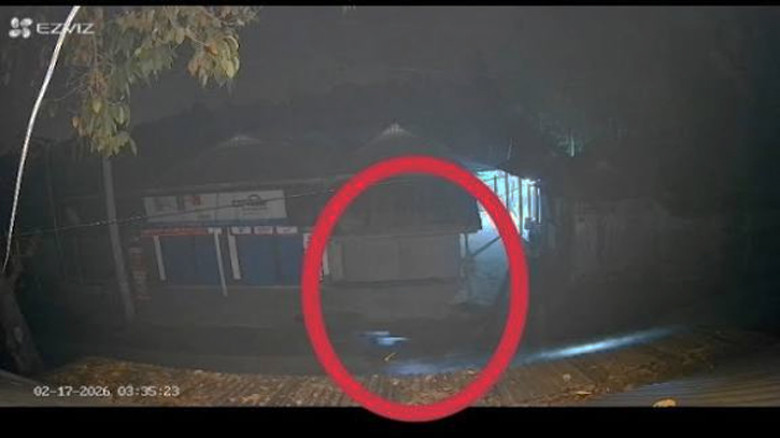 কুড়িগ্রামের সীমান্ত ঘেষা বাজারের ভিডিওতে ‘কুকুর সদৃশ রোবট’