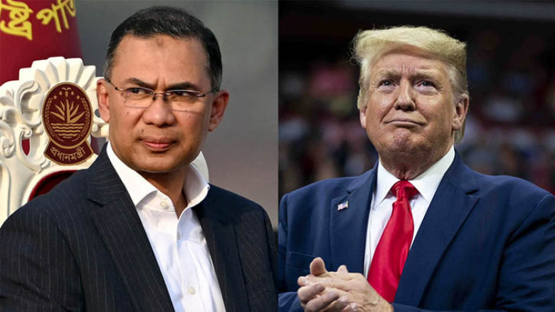 প্রধানমন্ত্রীকে অভিনন্দন বার্তা ট্রাম্পের, বাণিজ্যচুক্তি বাস্তবায়ন ও প্রতিরক্ষা চুক্তি করার আহ্বান
