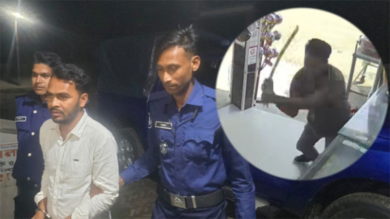 চাঁদার দাবিতে দোকানে হামলা: বহিষ্কৃত স্বেচ্ছাসেবক দল নেতা গ্রেপ্তার