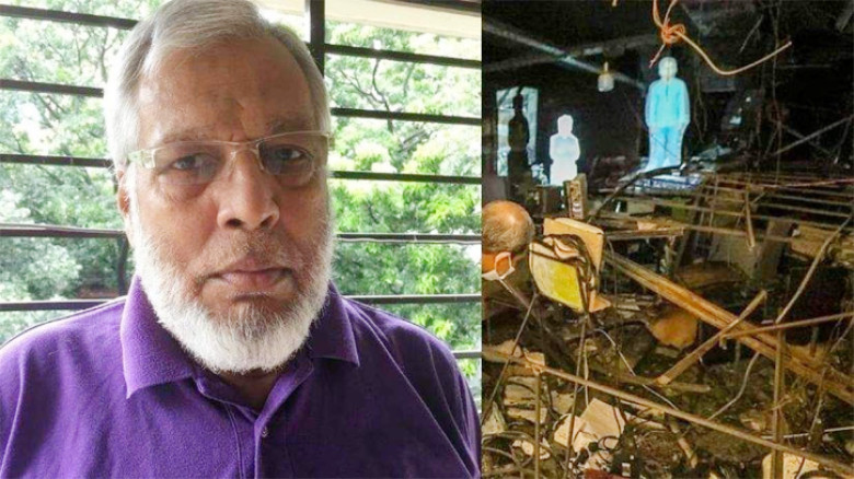 ‘অগ্নিদগ্ধ হতে সংবাদ পত্রটিকে বাঁচাতে অন্তর্বর্তী সরকার ব্যর্থ’