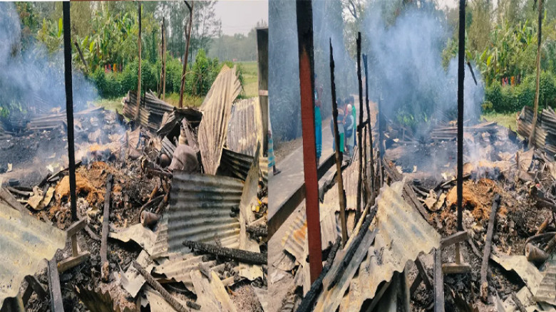 নোয়াখালীতে এনসিপি নেতার ব্যবসাপ্রতিষ্ঠান পুড়িয়ে দিলেন কৃষকদল নেতা