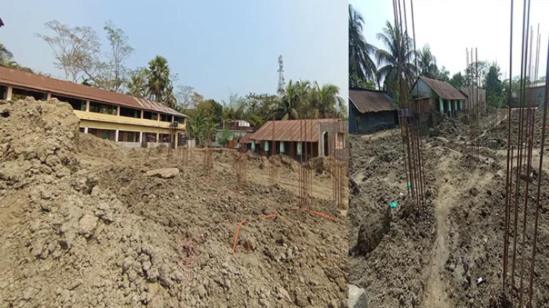 ২ লাখ টাকা চাঁদা না দেওয়ায় মাদ্রাসার কাজ বন্ধ করে দিলেন বিএনপি নেতা