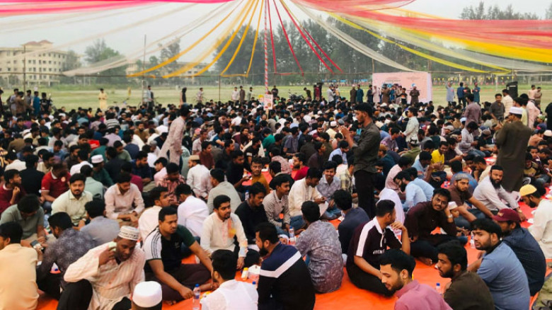 ২০০০ শিক্ষার্থীর ইফতার আয়োজনে নোবিপ্রবি ছাত্রশিবির