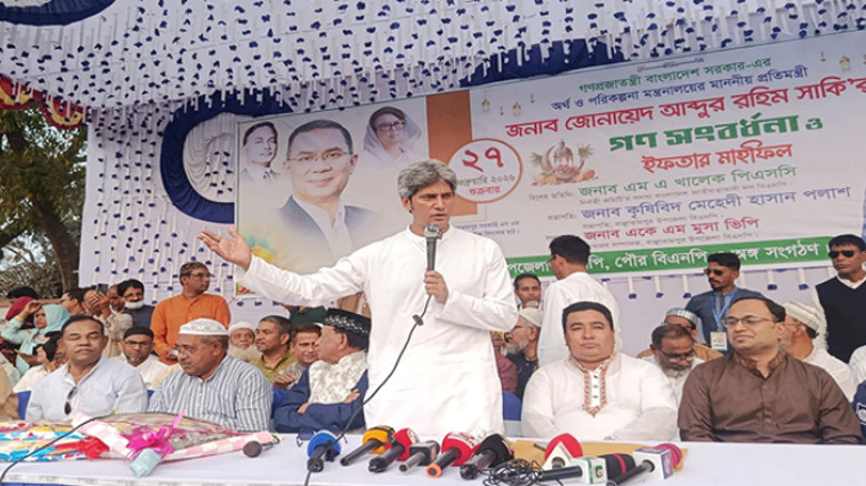 ধর্মের নাম নিয়ে কোনো ফ্যাসিবাদ সহ্য করা হবে না: জোনায়েদ সাকি