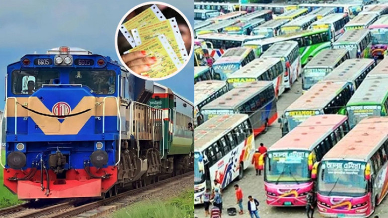ঈদে বাস-ট্রেনের অগ্রিম টিকিট বিক্রি শুরু
