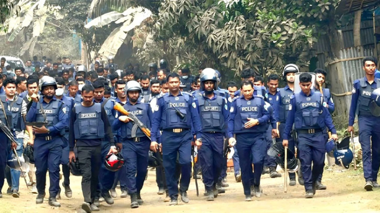 জঙ্গল সলিমপুরে পুলিশের পূর্ণ নিয়ন্ত্রণে: ডিআইজি