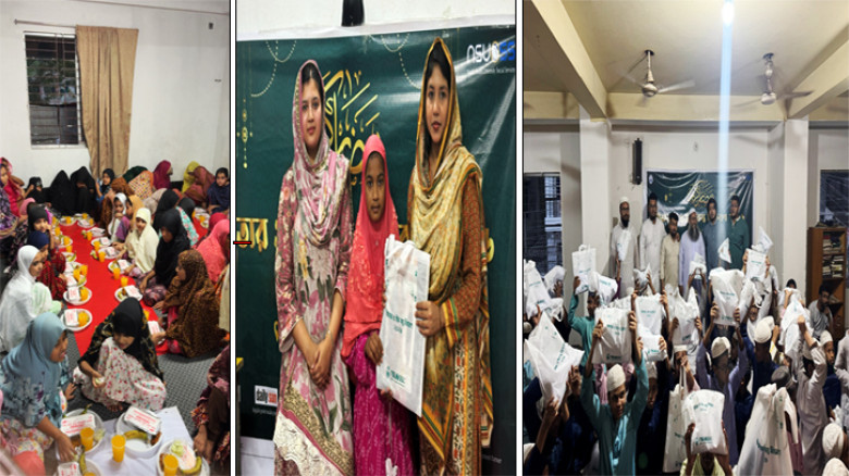 মাদ্রাসা শিক্ষার্থীদের পাশে 'নর্থ সাউথ ইউনিভার্সিটি সোশ্যাল সার্ভিসেস ক্লাব'