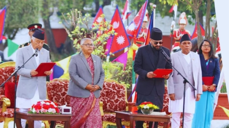 শপথ গ্রহণ করলেন নেপালের নতুন প্রধানমন্ত্রী বালেন্দ্র শাহ, যুব নেতৃত্বে নতুন আশা
