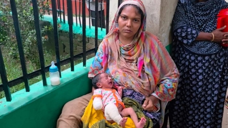 ভিক্ষাবৃত্তির জন্য ২৪ দিনের শিশুর হাতের আঙ্গুল কেটে দিল মা-বাবা!