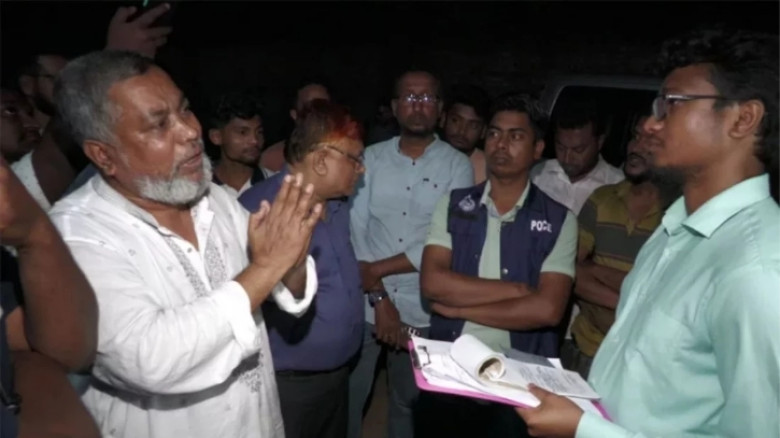 ভোলায় আটা-রুটির কারখানায় অবৈধ মজুত ৬ হাজার ডিজেল জব্দ
