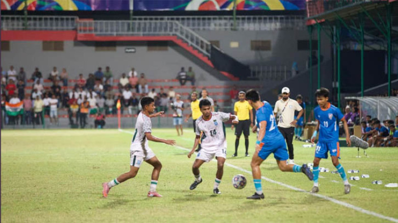 ৪-৩ গোলে ভারতকে হারিয়ে চ্যাম্পিয়ন বাংলাদেশ