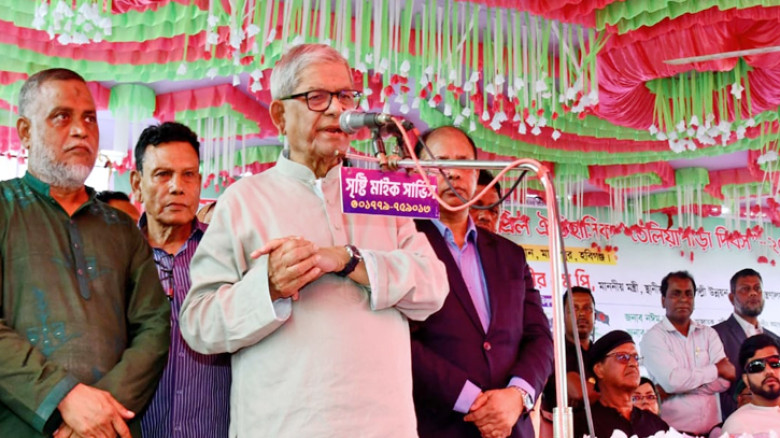 মুক্তিযুদ্ধের চেতনা হৃদয়ে ধারণ করে দেশকে নতুনভাবে গড়তে হবে: মির্জা ফখরুল