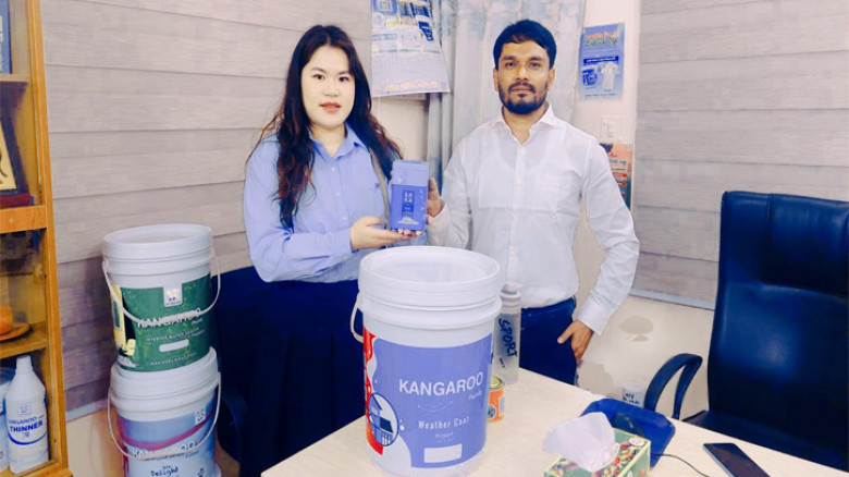 পরিবেশবান্ধব পেইন্ট শিল্পের সম্ভাবনা নিয়ে চীনের হেংহে গ্রুপের সঙ্গে ক্যাঙ্গারু পেইন্টসের বৈঠক