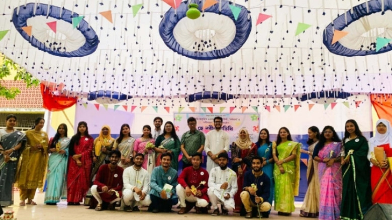 ইবিতে 'আবৃত্তি আবৃত্তি'র ২৩তম প্রতিষ্ঠাবার্ষিকীতে বর্ষবরণ ও নবীনবরণ অনুষ্ঠান