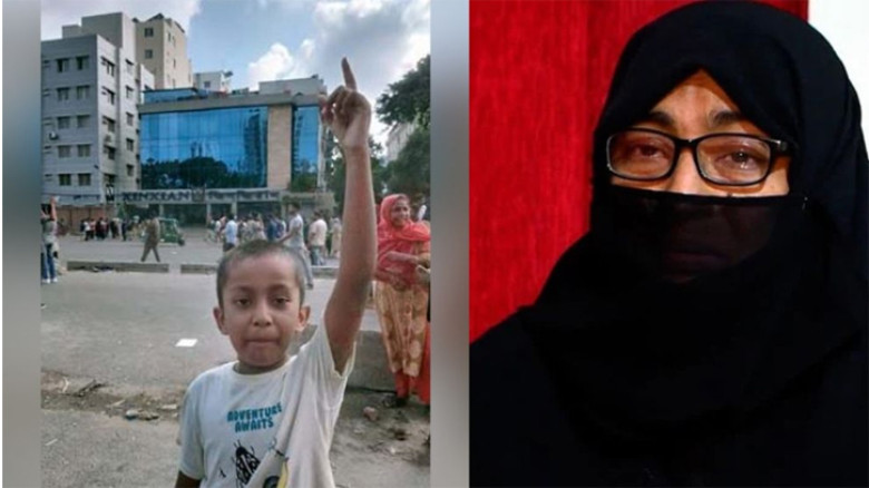 জামায়াত সংসদে নিচ্ছে জুলাই শহীদ শিশু জাবির ইব্রাহিমের মাকে