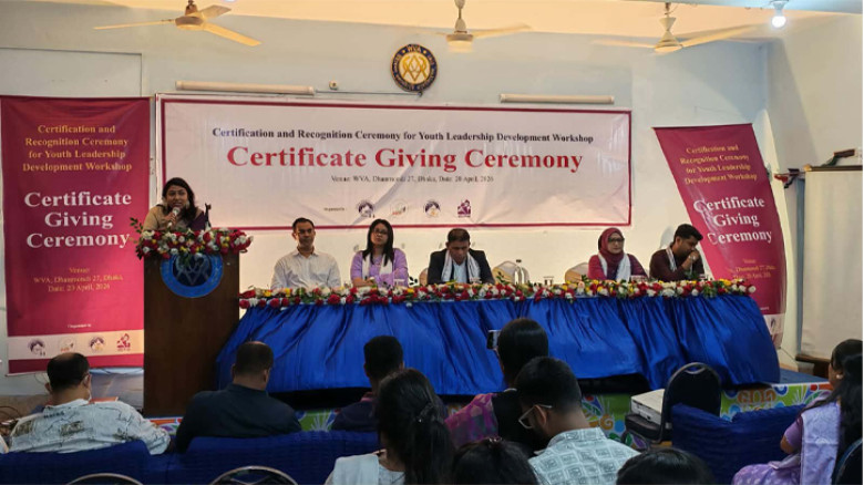 সিডব্লিউএফ-এর উদ্যোগে ওয়ার্কশপ ও সার্টিফিকেট প্রদান অনুষ্ঠিত