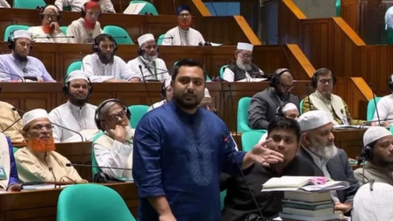 উপদেষ্টা থাকাকালীন কোথায় দুর্নীতি করেছি, প্রমাণ দিন: সংসদে নাহিদ