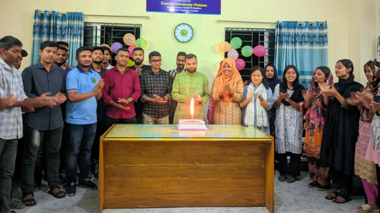 কুবি বিএনসিসির ১৮তম প্রতিষ্ঠাবার্ষিকী উদযাপন