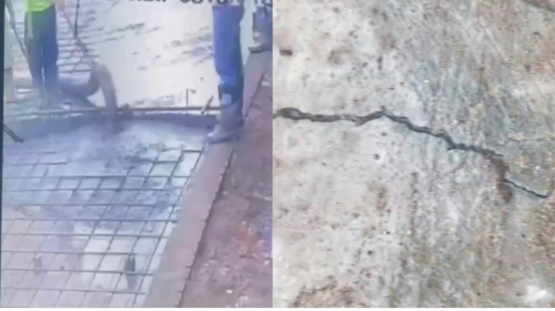 শ্রীপুরে ৭০ লাখ টাকার সড়কে ফাটল, নির্মাণে অনিয়ম ও পৌর প্রকৌশলীর বিরুদ্ধে যোগসাজশের অভিযোগ