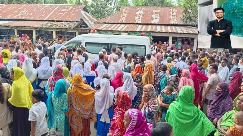 যুক্তরাষ্ট্রে নিহত শিক্ষার্থী লিমনের লাশ পৌঁছেছে গ্রামের বাড়িতে