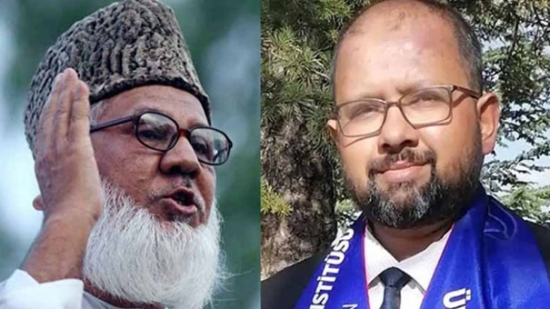 এনসিপিতে যোগ দিলেন নিজামীপুত্র
