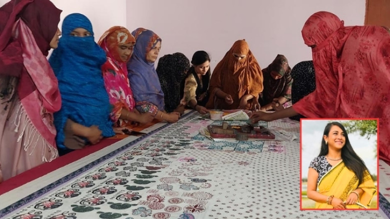 বুটিক ও নকশা কাজে স্বাবলম্বী হওয়ার স্বপ্নে এগিয়ে যাচ্ছে গ্রামীণ নারীরা