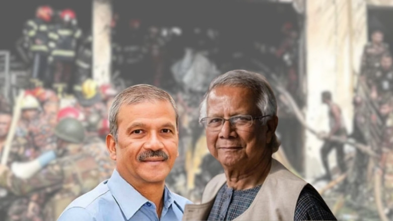 মাইলস্টোন ট্র্যাজেডি: ড. ইউনূস-আসিফ নজরুলসহ ১৬ জনের বিরুদ্ধে মামলার আবেদন