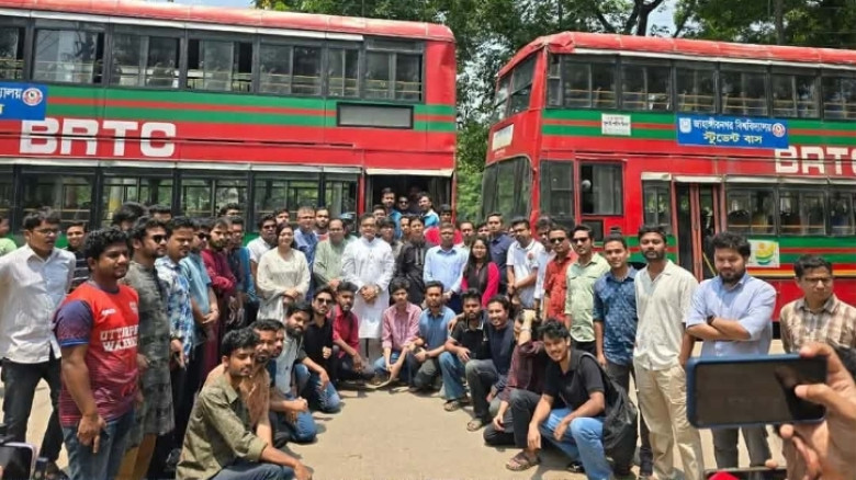 জাবি ছাত্রদলের উদ্যোগে চালু হলো লাইভ বাস ট্র্যাকিং সেবা