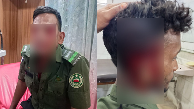 সাভারে ফুটপাত দখলে বাধা:  আনসার কর্মকর্তার চোখ থেঁতলে দিলেন হকারেরা, আহত ৬