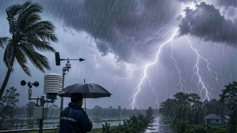 দেশের পাঁচ উপকূলীয় জেলায় বজ্রবৃষ্টির শঙ্কা, নদীবন্দরগুলোতে সতর্কতা