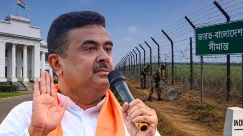 বাংলাদেশ সীমান্তে কাঁটাতার বসাচ্ছে ভারত, ৪৫ দিনের মধ্যে জমি পাবে বিএসএফ