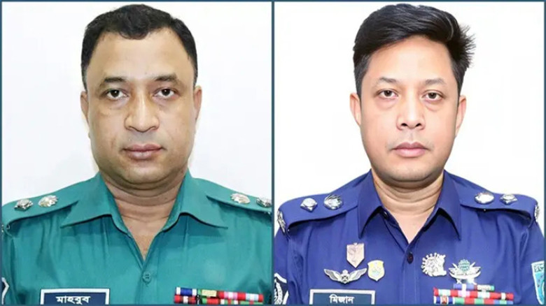 ফেনী ও পঞ্চগড়ের আলোচিত ২ এসপি প্রত্যাহার