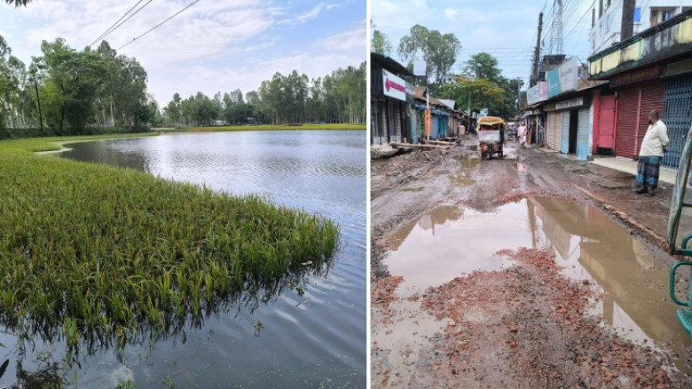 কুড়িগ্রামে বছরের সর্বোচ্চ বৃষ্টিপাতের রেকর্ড, চরম বিপাকে কৃষক-দিনমজুর