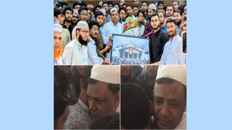 উপাচার্যের এমন বিদায় কখনো দেখেনি নোবিপ্রবি