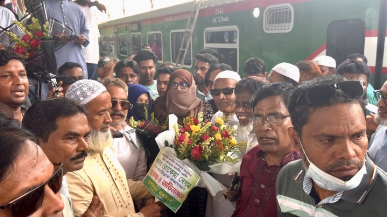 রামিসা হত্যাকাণ্ডের বিচার চাই: আখাউড়ায় রোকেয়া বেগম এমপি