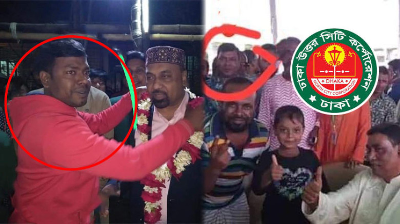 স্বগৌরবে নিয়মকে বৃদ্ধাঙ্গুলি দেখান পরিচ্ছন্নকর্মী রাজু!