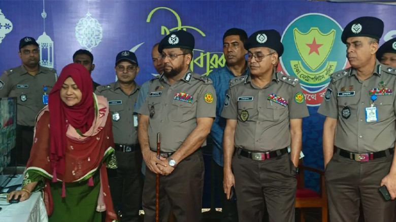 রাজধানীজুড়ে ৬ স্তরের নিরাপত্তা জোরদার করা হয়েছে: ডিএমপি কমিশনার