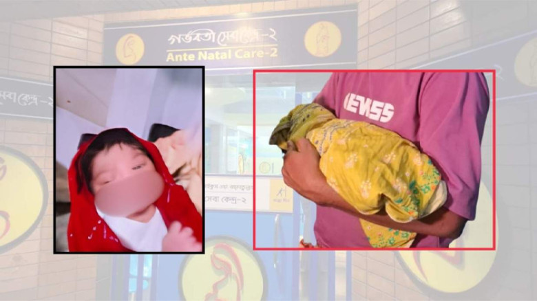 মাত্র কয়েক ঘণ্টার ব্যবধানে নিভে গেল ছোট্ট প্রাণ, শিশুটির দুই ছবি কাঁদাচ্ছে সবাইকে