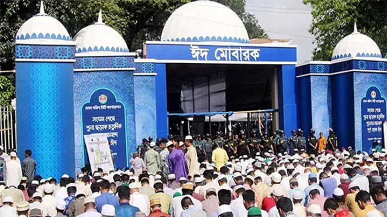জাতীয় ঈদগাহে প্রধান জামাত সাড়ে ৭টায়, রাজধানীতে ঈদের জামাত কখন কোথায়