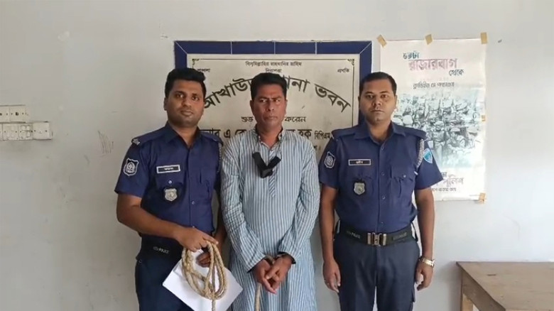 আখাউড়ায় স্বেচ্ছাসেবক লীগ নেতা গ্রেফতার