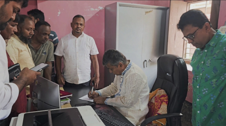 নবীনগরে অনিয়ম-দুর্নীতির অভিযোগে ভূমি অফিস-স্বাস্থ্য কমপ্লেক্স পরিদর্শনে এমপি মান্নান
