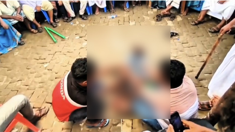 মাদক ব্যবসার অভিযোগে এক ব্যক্তিকে হাত-পা বেঁধে নির্যাতন, ভিডিও ভাইরাল