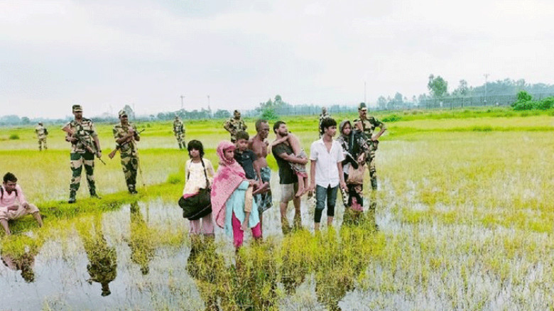 পঞ্চগড় সীমান্তে ১০ জনের পুশ ইন ঠেকাল বিজিবি, ১২ ঘণ্টা ধরে শূন্যরেখায় অবস্থান