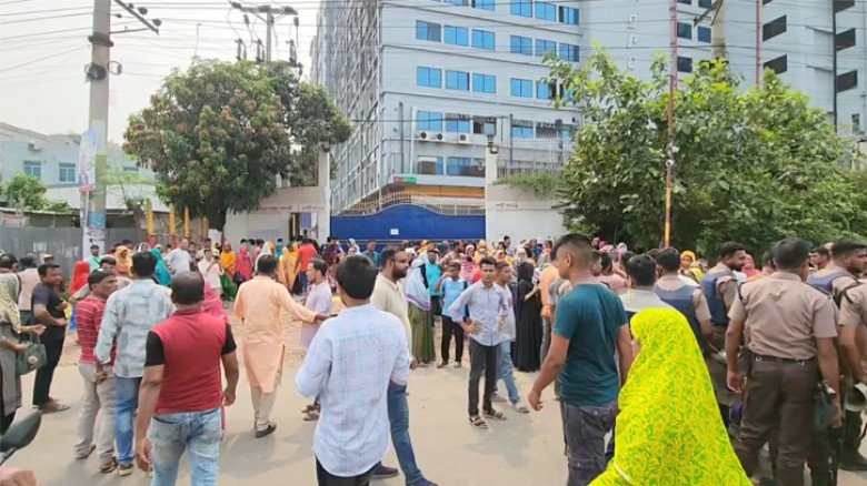 ঈদের ছুটি শেষে কর্মস্থলে ফিরে দেখেন চাকরি নেই ১৮৬৮ জন শ্রমিক
