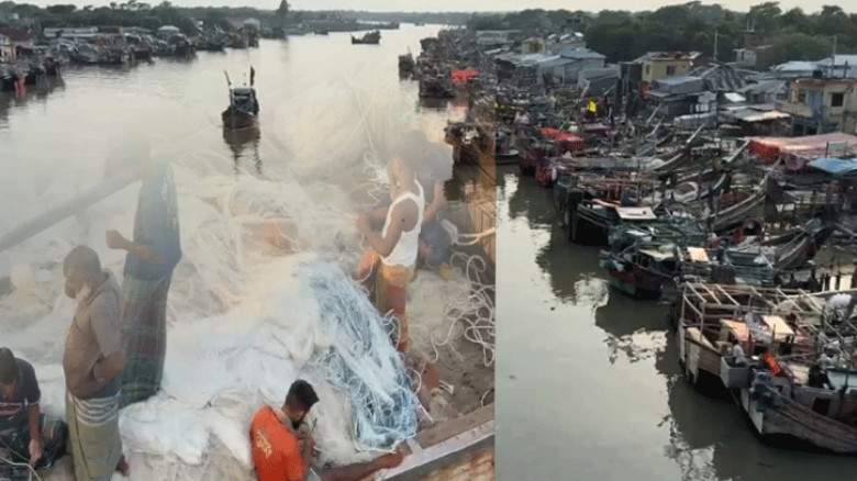 ৫৮ দিনের নিষেধাজ্ঞা শেষে মধ্যরাতেই সাগরে ফিরছেন জেলেরা