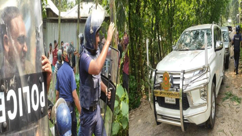 প্রথম শ্রেণির শিশুর বস্তাবন্দি মরদেহ, অভিযুক্তকে ছিনিয়ে নিতে পুলিশের-স্থানীয় সংঘর্ষ, ওসিসহ আহত ৩০